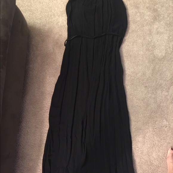 Max Studio Dresses Black Button Down Maxi Dress Poshmark